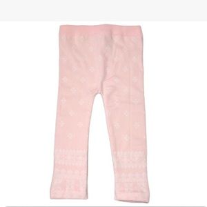 *3/8$* - Fleece-lined leggings - Size 12-18M.